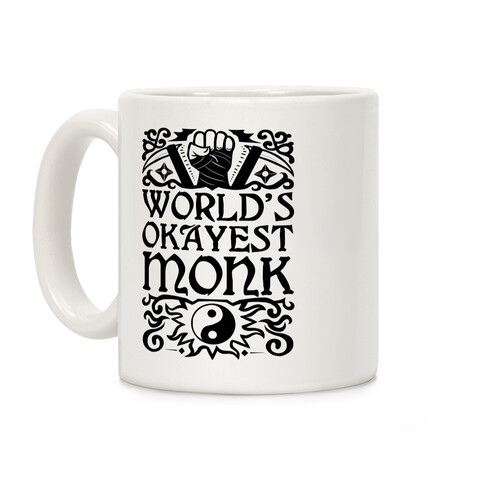 World's Okayest Monk Coffee Mug