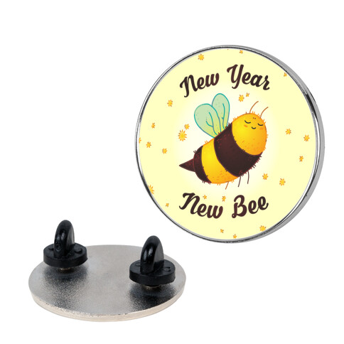 New Year New Bee Pin