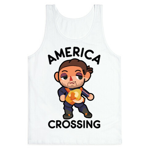 America Crossing Parody Tank Top