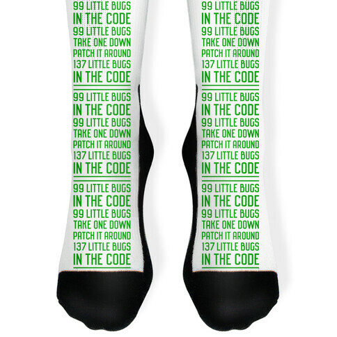 99 Little Bugs in the Code Sock