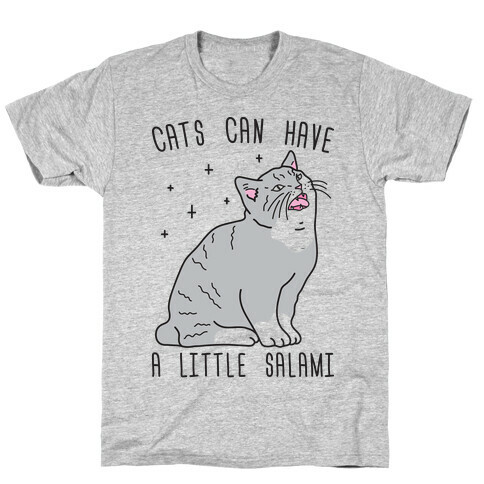 Cats Can Have A Little Salami T-Shirt