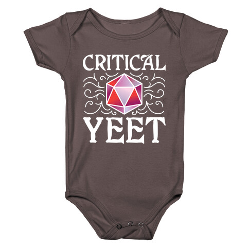 Critical Yeet Baby One-Piece