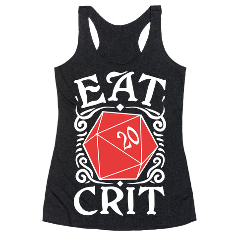 Eat Crit Racerback Tank Top