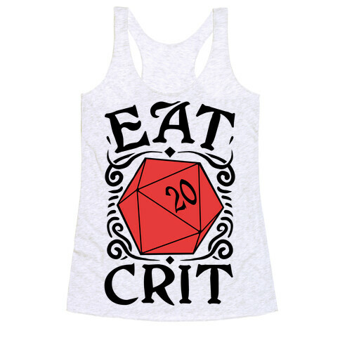 Eat Crit Racerback Tank Top