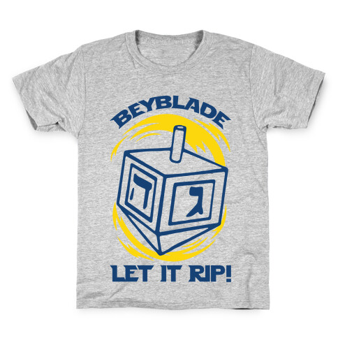 Beyblade Let It Rip Dreidel  Kids T-Shirt