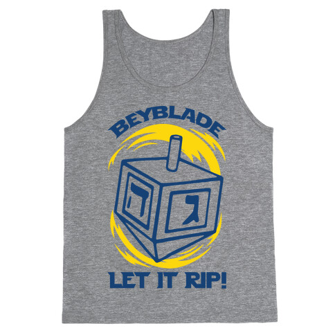 Beyblade Let It Rip Dreidel  Tank Top