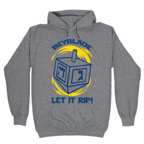 Beyblade Let It Rip Dreidel  Hooded Sweatshirt