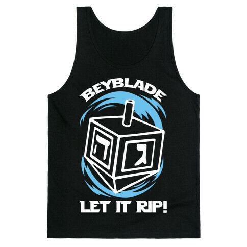 Beyblade Let It Rip Dreidel  Tank Top