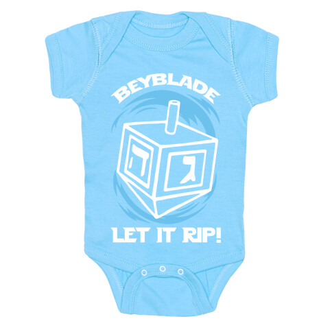 Beyblade Let It Rip Dreidel  Baby One-Piece
