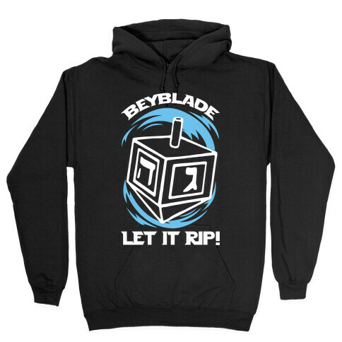 Beyblade Let It Rip Dreidel  Hooded Sweatshirt