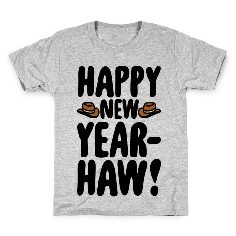 Happy New Year-Haw  Kids T-Shirt