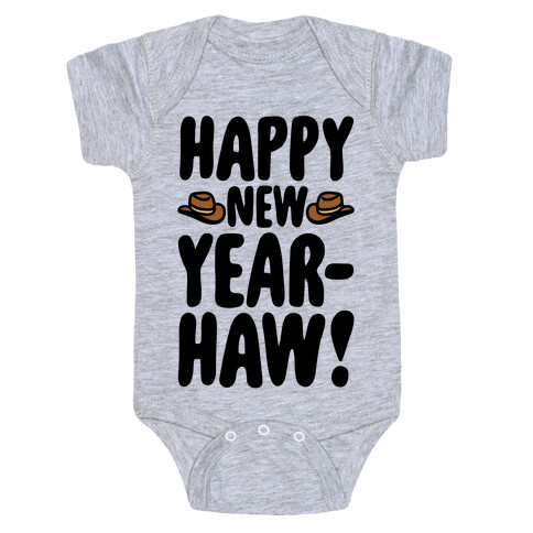 Happy New Year-Haw  Baby One-Piece