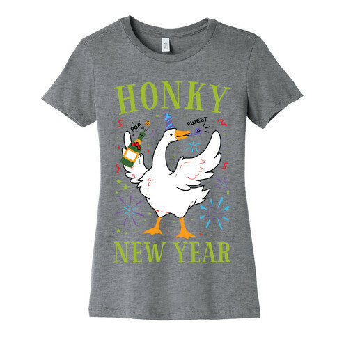 Honky New Year Womens T-Shirt