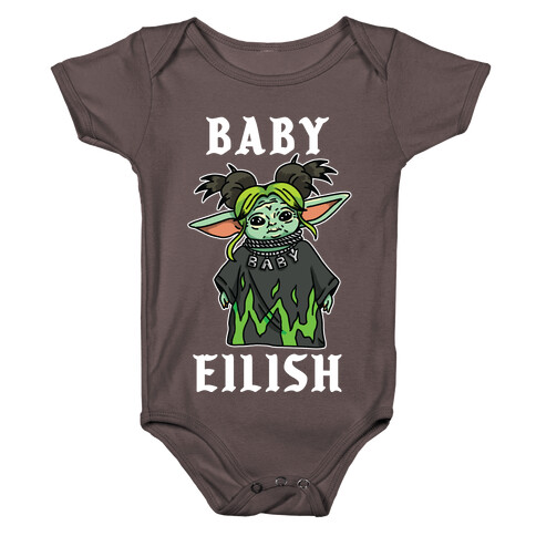 Baby Eilish Parody Baby One-Piece