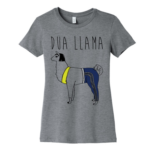 Dua Llama Parody Womens T-Shirt