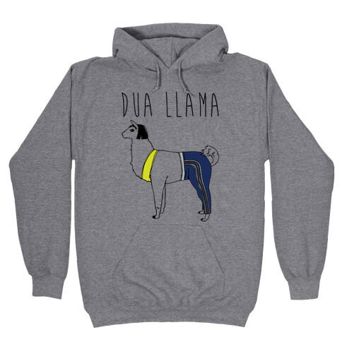 Dua Llama Parody Hooded Sweatshirt