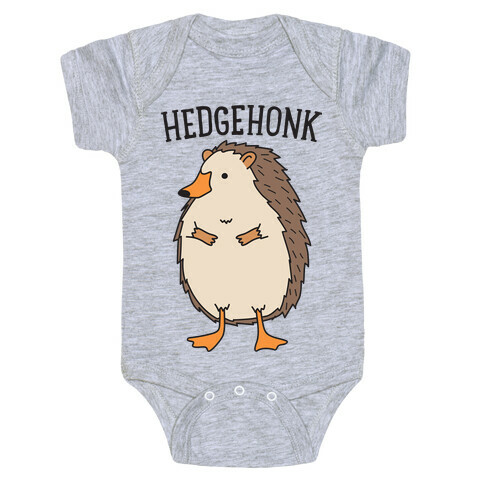 Hedgehonk (Hedgehog Goose) Baby One-Piece