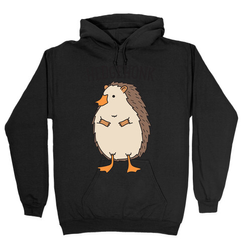 Hedgehonk (Hedgehog Goose) Hooded Sweatshirt