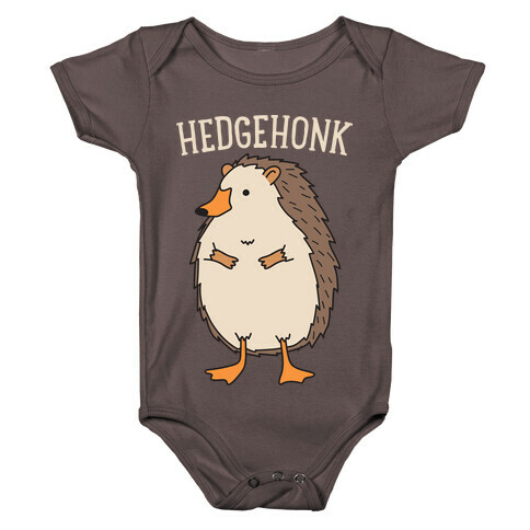 Hedgehonk (Hedgehog Goose) Baby One-Piece