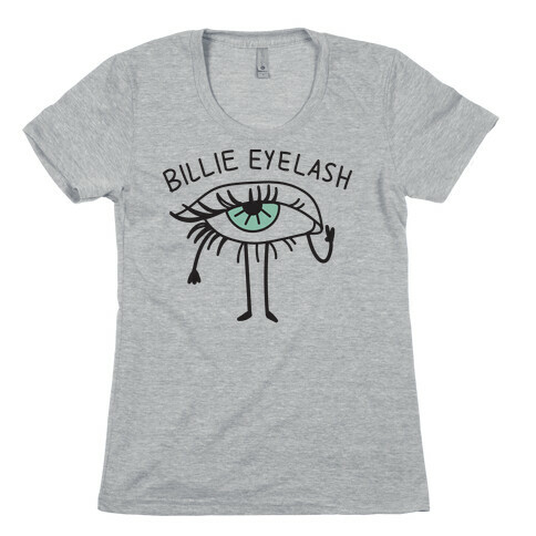 Billie Eyelash Womens T-Shirt