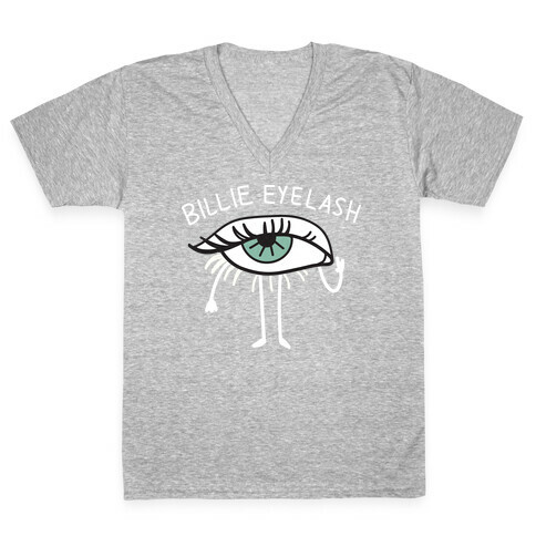 Billie Eyelash V-Neck Tee Shirt