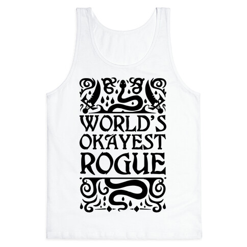 World's Okayest Rogue Tank Top