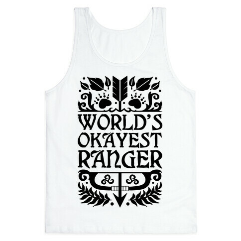 World's Okayest Ranger Tank Top