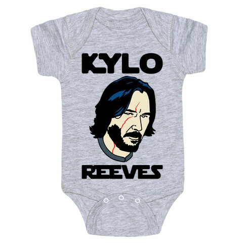 Kylo Reeves Parody Baby One-Piece