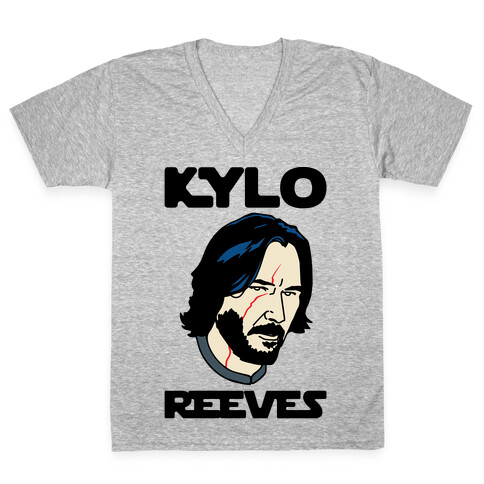 Kylo Reeves Parody V-Neck Tee Shirt