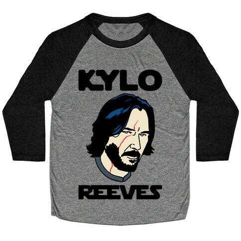 Kylo Reeves Parody Baseball Tee