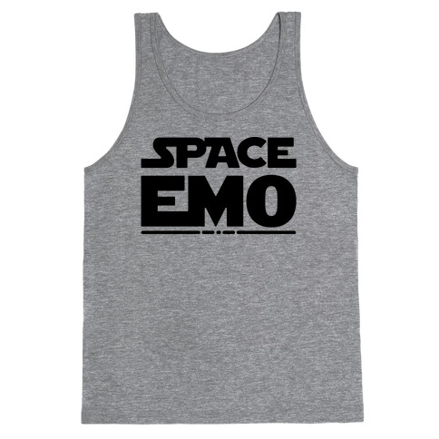 Space Emo Parody Tank Top