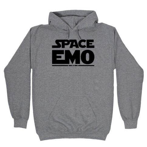 Space Emo Parody Hooded Sweatshirt