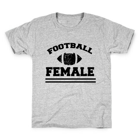 Football Female Kids T-Shirt