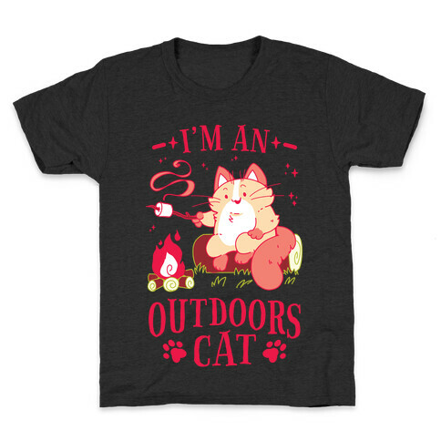 I'm An Outdoors Cat Kids T-Shirt