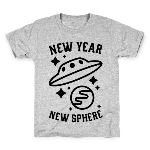 New Year New Sphere Kids T-Shirt