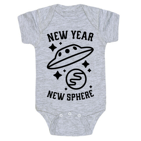 New Year New Sphere Baby One-Piece