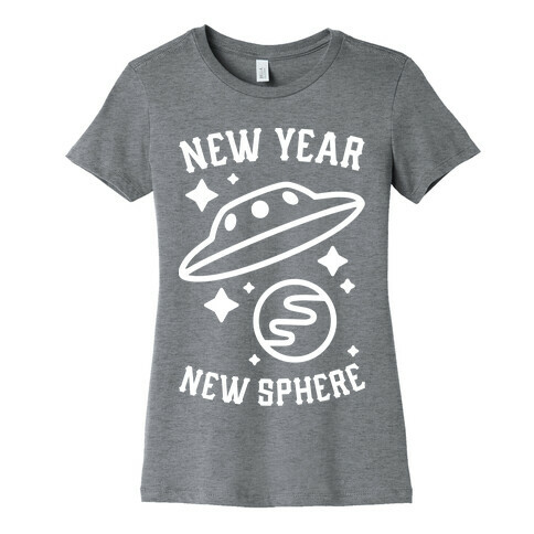 New Year New Sphere Womens T-Shirt
