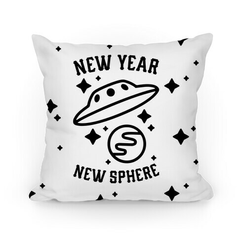 New Year New Sphere Pillow