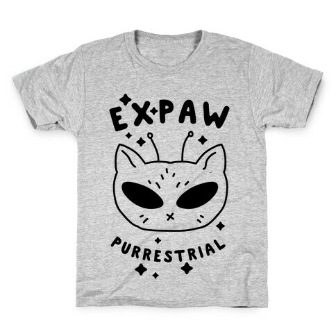 Expaw Purrestrial  Kids T-Shirt