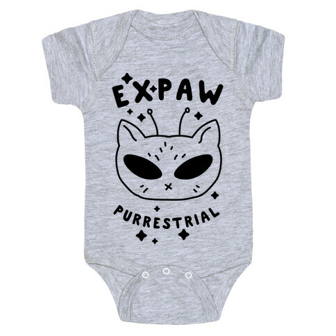 Expaw Purrestrial  Baby One-Piece