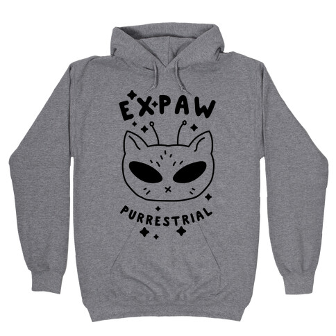 Expaw Purrestrial  Hooded Sweatshirt