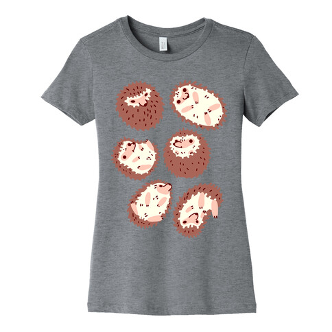 Floaty Hedgehogs Womens T-Shirt