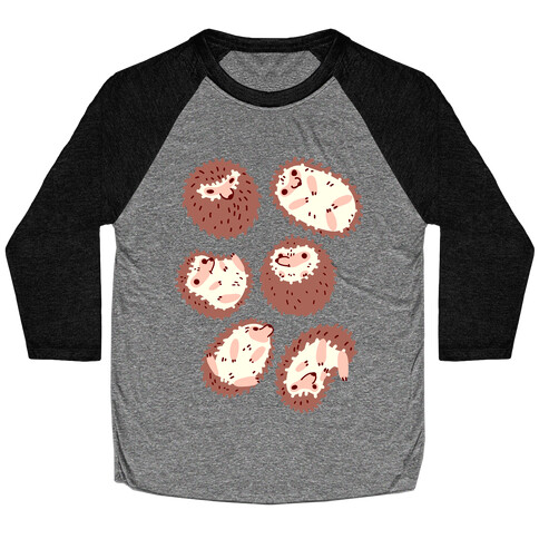 Floaty Hedgehogs Baseball Tee