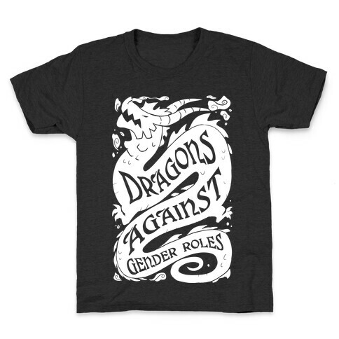 Dragons Against Gender Roles Kids T-Shirt