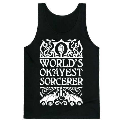 World's Okayest Sorcerer Tank Top