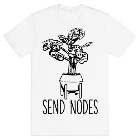 Send Nodes Monstera T-Shirt