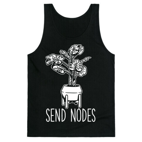 Send Nodes Monstera Tank Top