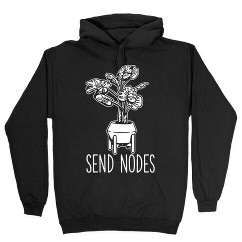 Send Nodes Monstera Hooded Sweatshirt