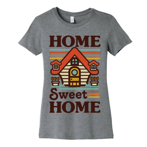 Home Sweet Home Animal Crossing Womens T-Shirt