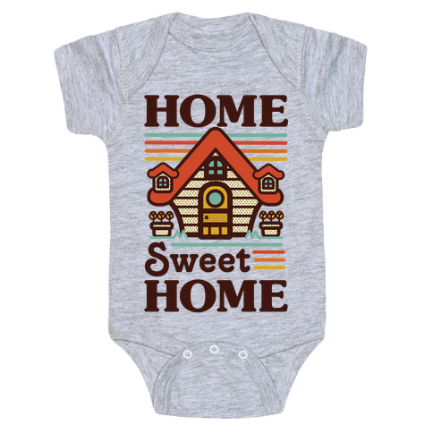 Home Sweet Home Animal Crossing Baby One-Piece